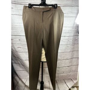 Worthington Women Brown Modern Fit Trousers Pants‎ Size 10